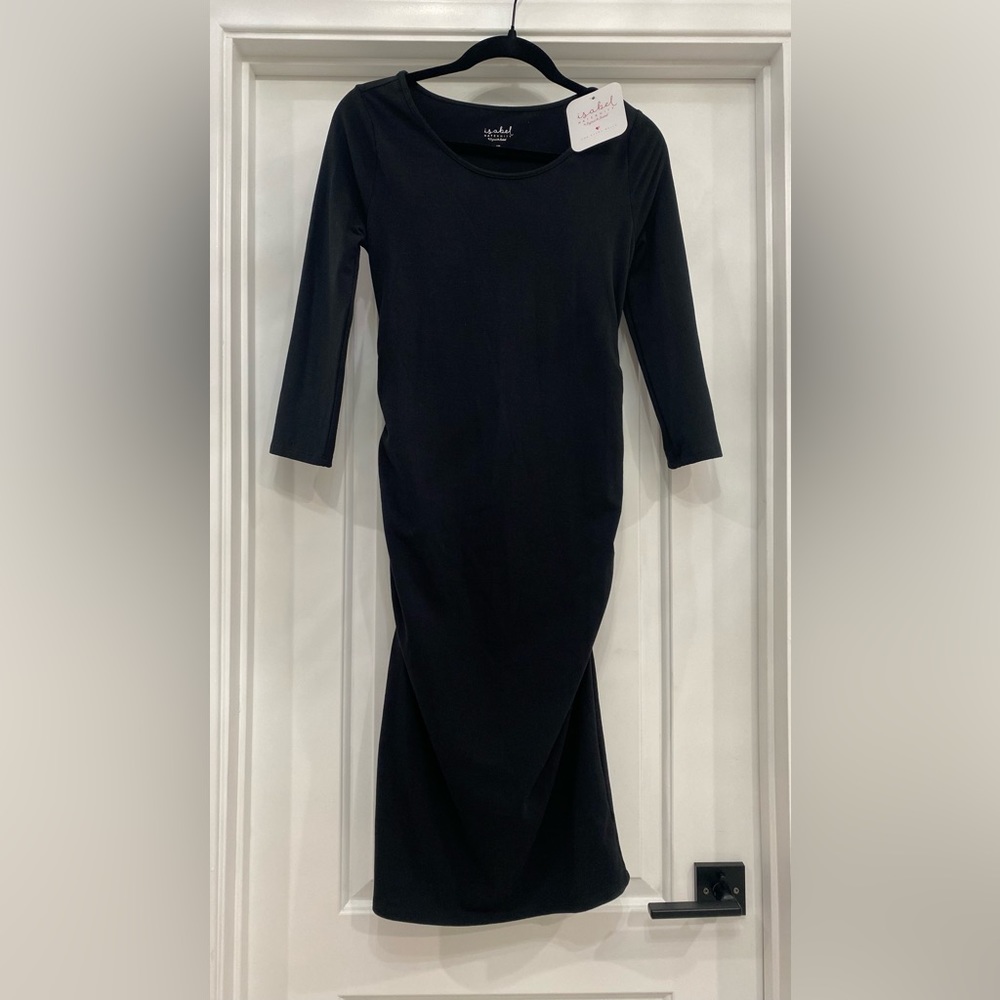 Isabel Maternity Midi Dress. Size Xs